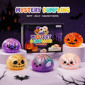 Mystery Dumpling Soft Jelly Squishy Buns – 6PCS Halloween Mystery Set
